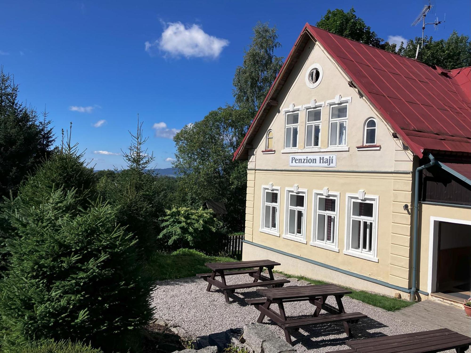 Penzion Hají Janov nad Nisou Exteriér fotografie